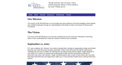 Desktop Screenshot of bestillministries.org